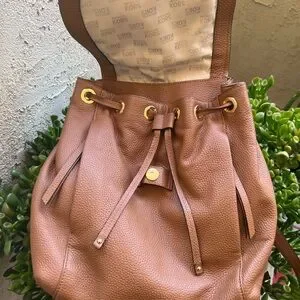 Michael Kors | Bags | Michael Kors Brown Leather Backpack  display picture 2